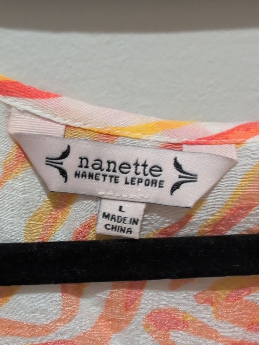 Nanette Lepore Printed Button-Front Blouse - Picture 2 of 4